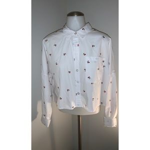 Fun Cherry Collard Shirt